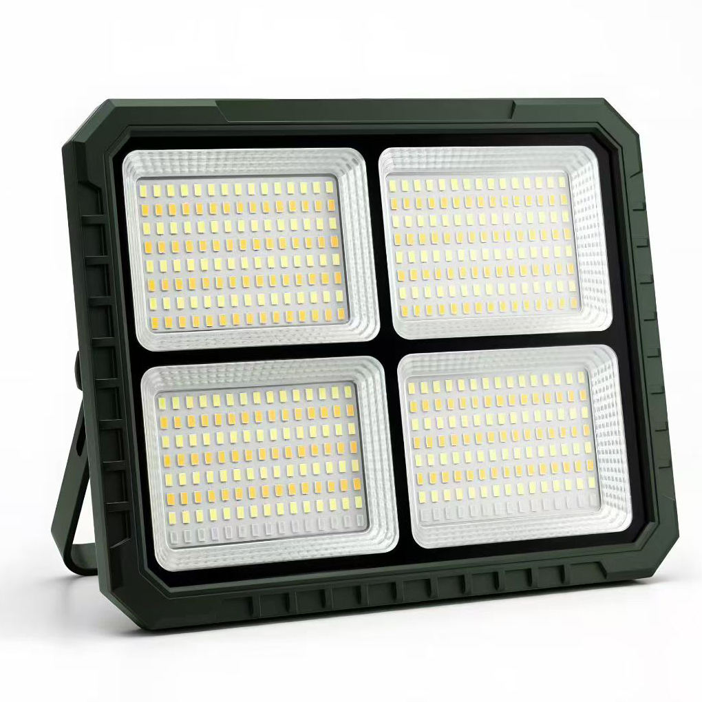 Solar split floodlight