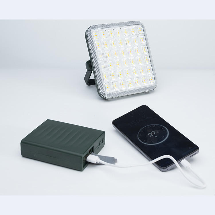 Solar（power bank)floodlight