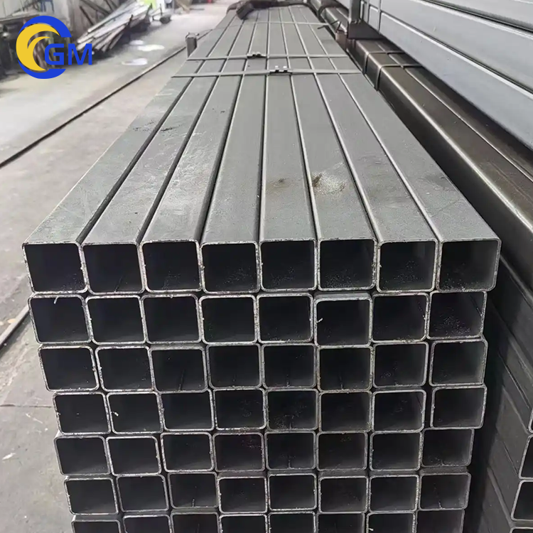 RHS Square Steel Pipe MS Black Carbon Iron Rectangular Steel Pipe CE Certificate Square Hollow Section Welded Tube SHS