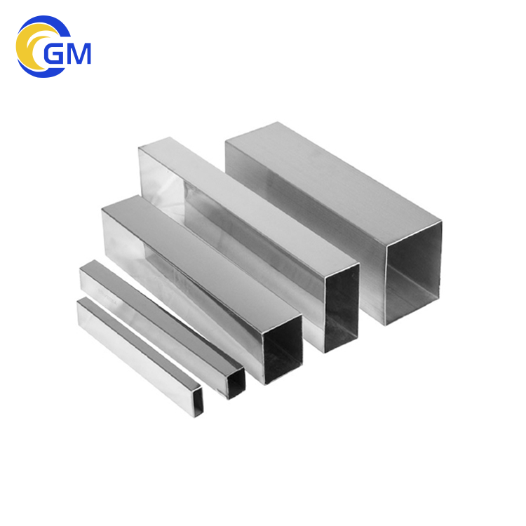 SS 316 304 430 321 201 Stainless Steel Square Pipe Polished