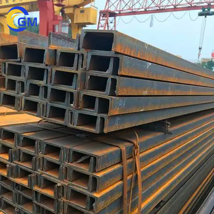 Steel U-Shape Steel Channel ASTM A36 Q235B Ss400