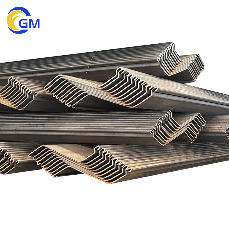 Type Z Sheet Pile Steel Grade S355 Cold Formed Tailor Made 