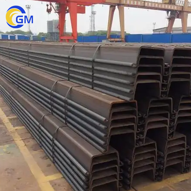 Steel Structure CE Certificate U Type Steel Sheet Pile