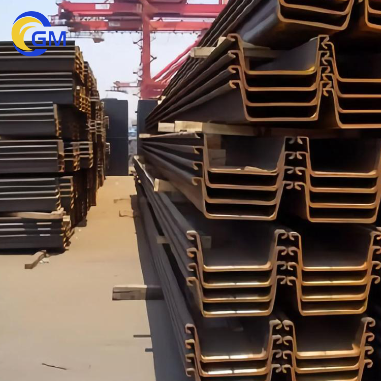Steel Structure CE Certificate U Type Steel Sheet Pile
