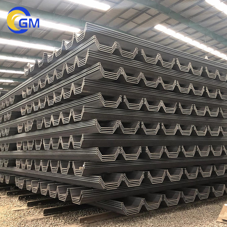 Steel Sheet Pile Piling In Sheets Type 2 U Steel Sheet Piles