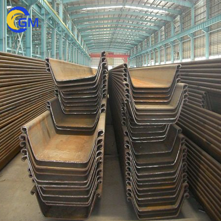 Steel Sheet Pile Piling In Sheets Type 2 U Steel Sheet Piles