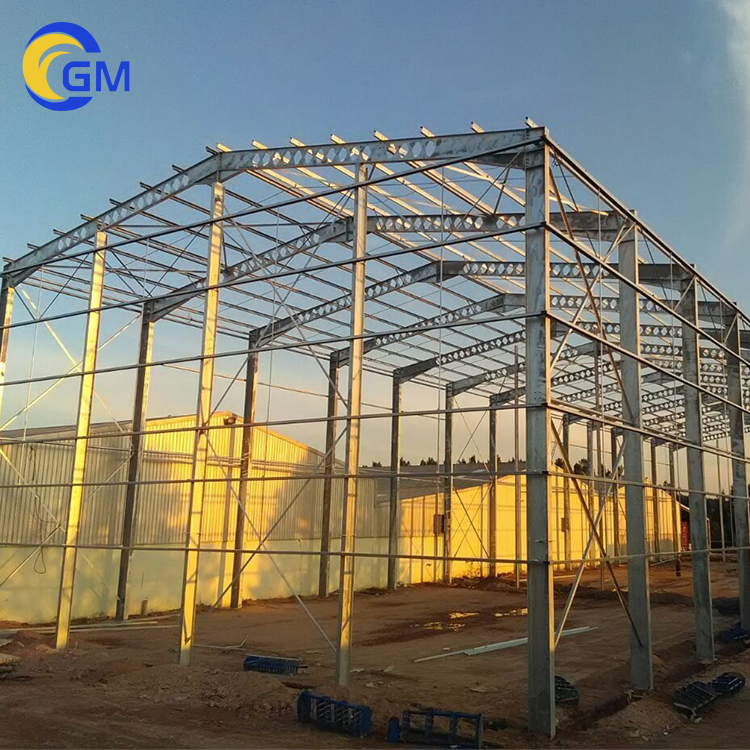 Light Steel Structure Building Workshop House Prefabricated Construction Precast Design