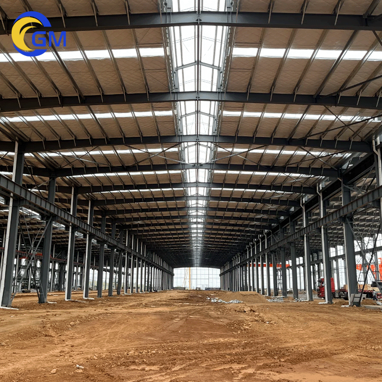 Light Steel Structure Building Workshop House Prefabricated Construction Precast Design