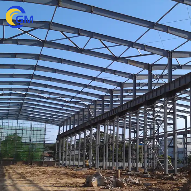 3d Prefab Fabricated Steel Structure Building Warehouse Workshop