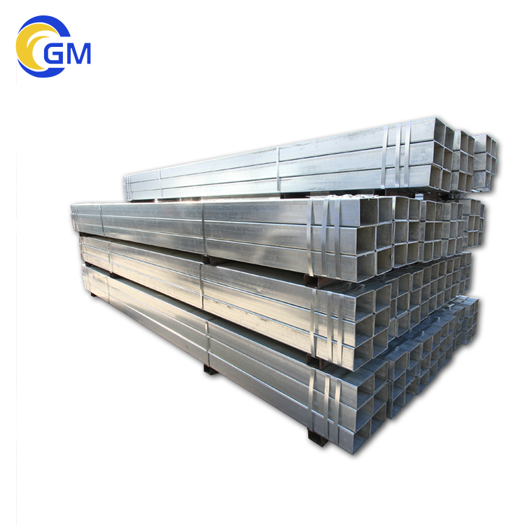 Galvanized Square Tube 55x55 60x80 60x60 40x40 100x100 Galvanized Rectangular Steel Tube
