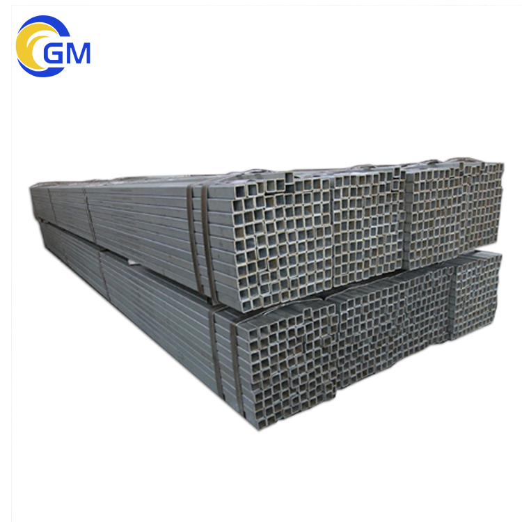 MS Iron Pipe  Galvanized Square Rectangular Tubes