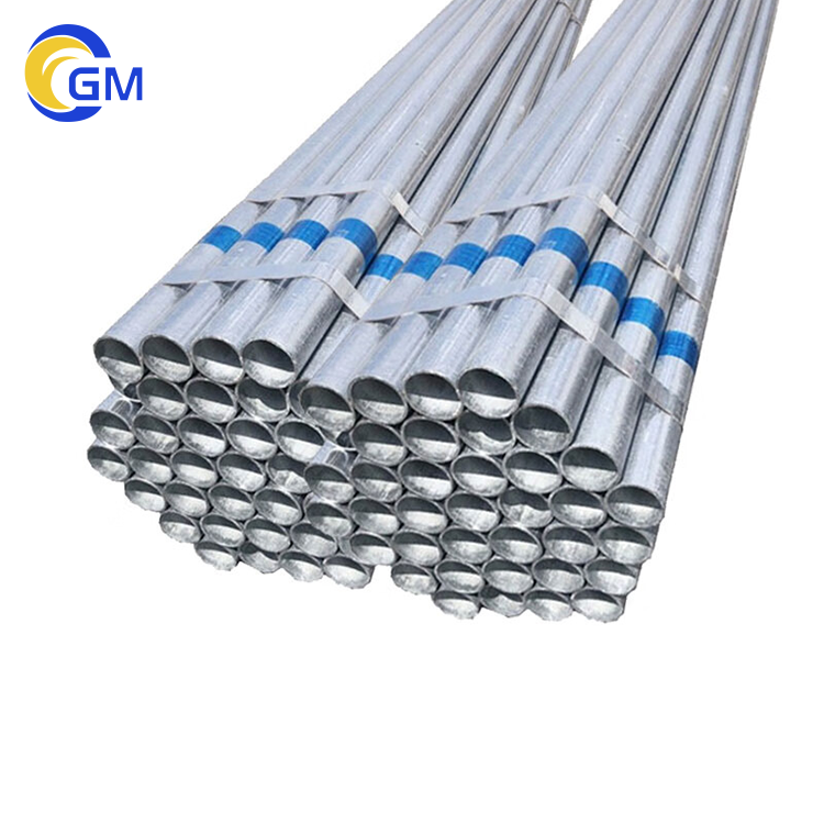 2x2 Galvanized Round Tubing Hot-Dipped Galvanized Pipe 2.5x2.5 Galvanized Steel Tube