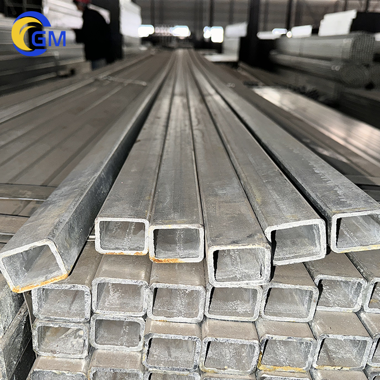MS Iron Pipe  Galvanized Square Rectangular Tubes