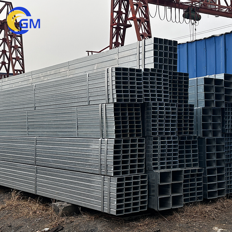 Galvanized Square Tube 55x55 60x80 60x60 40x40 100x100 Galvanized Rectangular Steel Tube