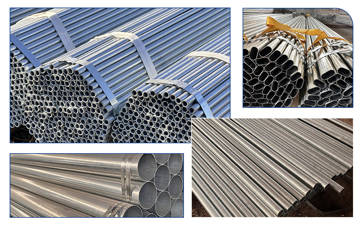 镀锌圆管产品展示