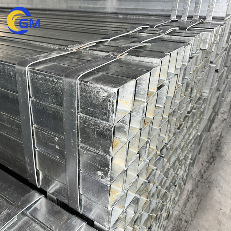 Galvanized Square Steel Tube Metal Ms Steel Square Cutting Service 