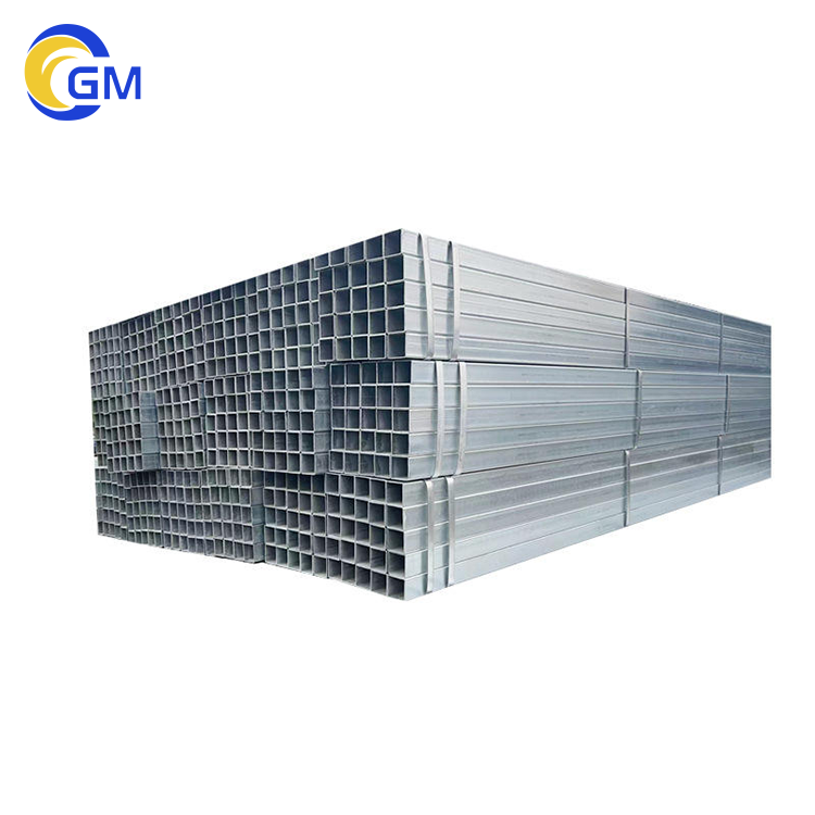 GL AZ80 AZ150 round/square pipes 55% Galvalume Steel pipe GL Aluzinc steel pipe