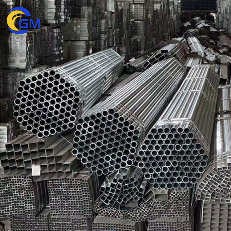 Aluminized Zinc Steel Tube Galvalume Welded Steel Round Pipe