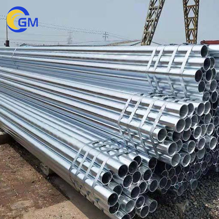 GI GL Tube Pipes Hot Dipped Cold Rolled Galvalume Round Mild Steel Pipes