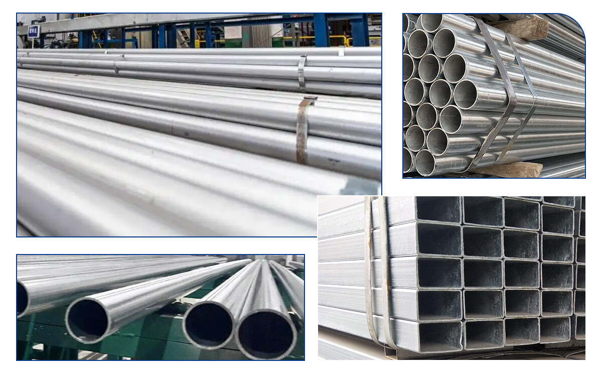 镀铝锌管产品展示