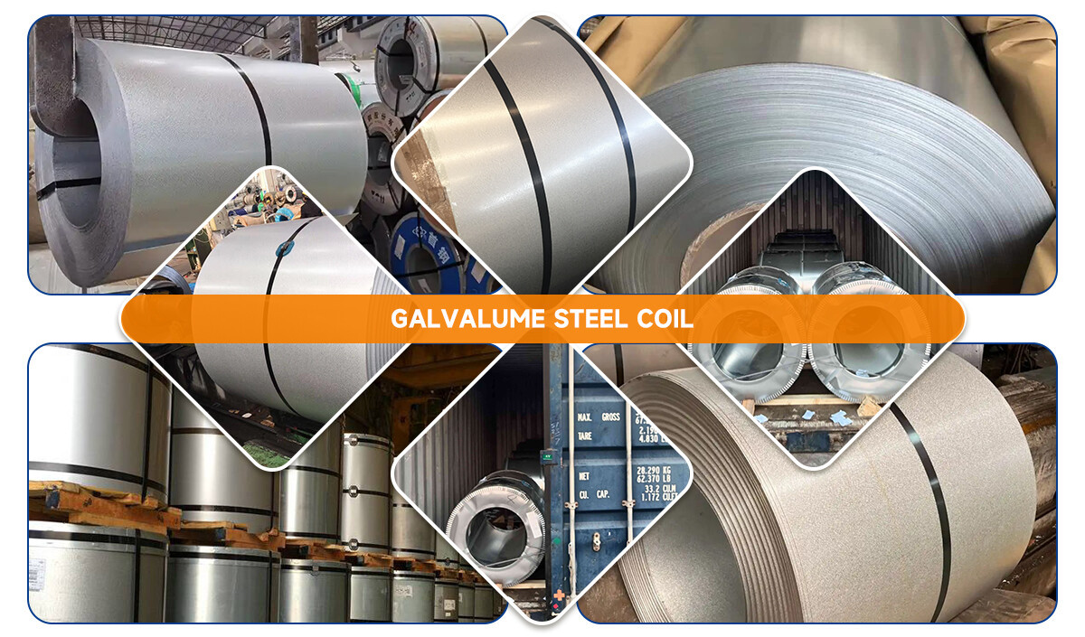 镀铝锌卷包装