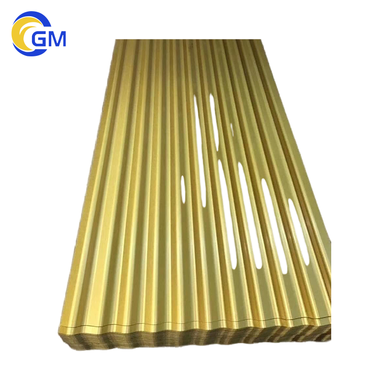 Roofing Sheet Colourful Pre-painting Galvanized Corrugated Roofing Sheet With Different Colour