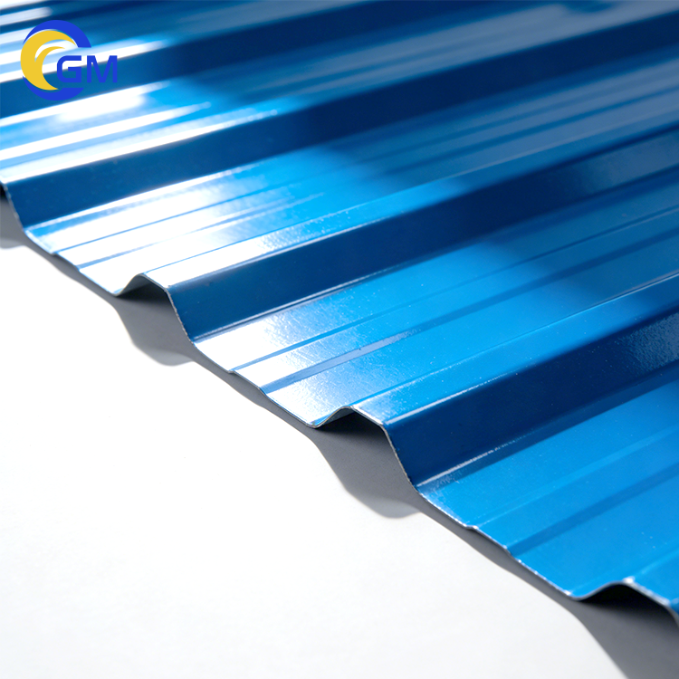 PPGL PPGI Colour Roof Steel Panel Black Color Matte Prepainted Roofing Corrugated Metal Sheet