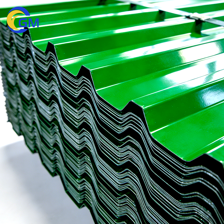 Corrugated Board PPGI PPGL Color Painted Roof Panel Metal Steel Roofing Sheet