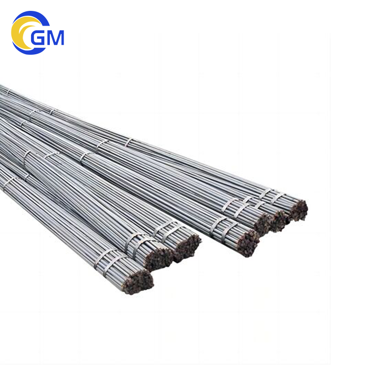 B500b Customized Carbon Steel Deformed Bar Reinforcing Steel Rebar Rod Metal Concrete Steel Rebar