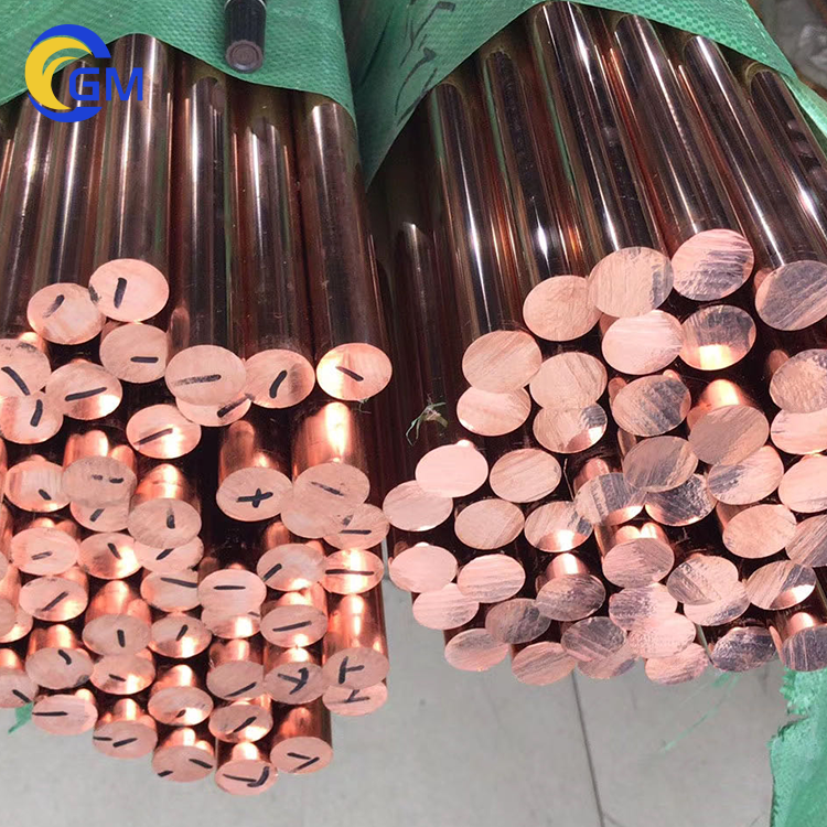 Custom Earthing Protection Connection Copper Coating Thickness Copper Bonded Earth Electrode Copper Clad Steel Ground Rod