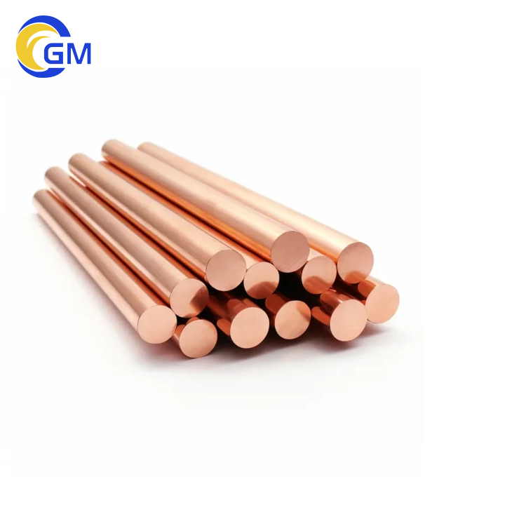 C101 Round Rod Copper bar Half-hard 99.9% Pure Copper Red Copper
