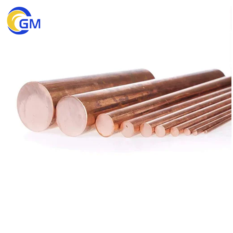 C101 Round Rod Copper bar Half-hard 99.9% Pure Copper Red Copper