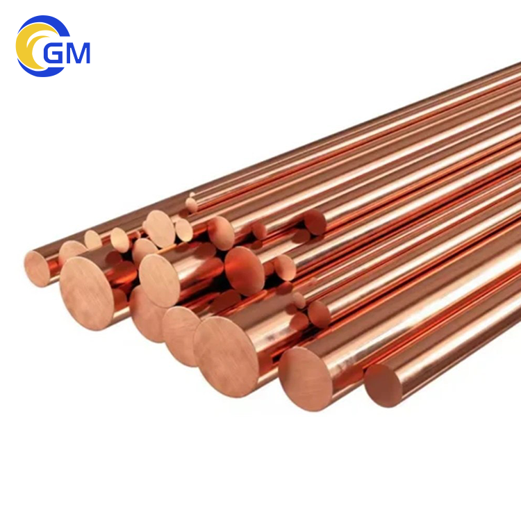 Solid Copper Bonded Earth Rod Copperweld Clad Steel Ground Rod