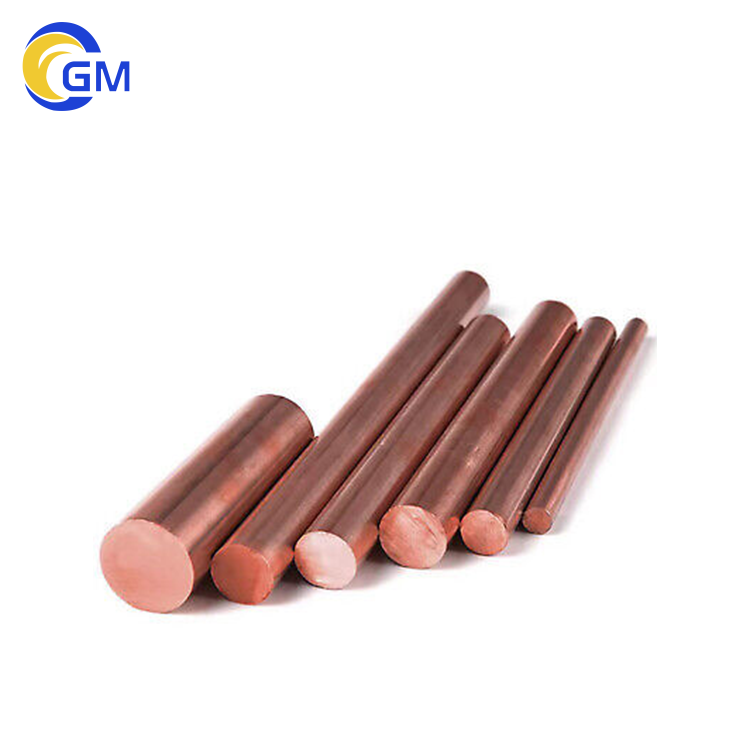 Solid Copper Bonded Earth Rod Copperweld Clad Steel Ground Rod