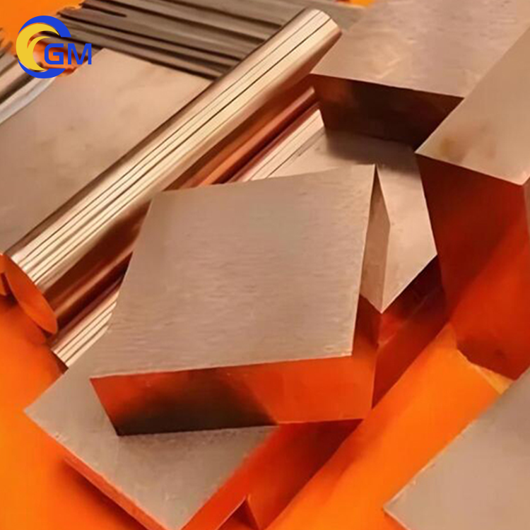 CuAg0.03/C10500 Silver Copper Alloy Plate Premium Copper Sheets Product