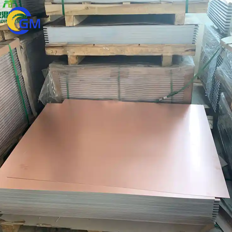 Copper Sheet Plate Customized Factory Processing with Bending and Welding Services Various Thicknesses