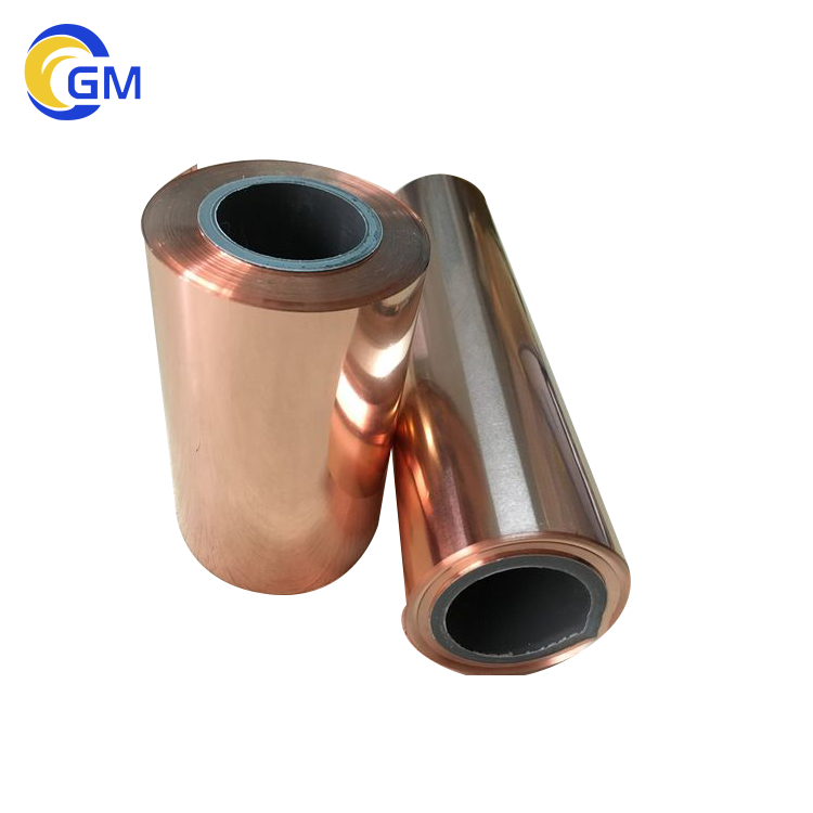 Customized Many Sizes Pure Copper Foil Copper Sheet Roll
