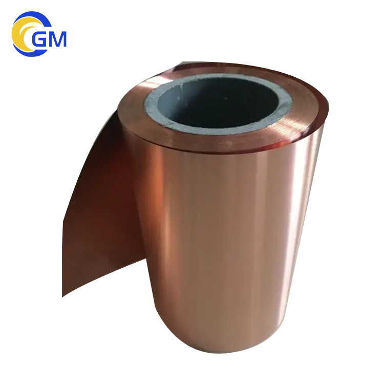 Customized Many Sizes Pure Copper Foil Copper Sheet Roll