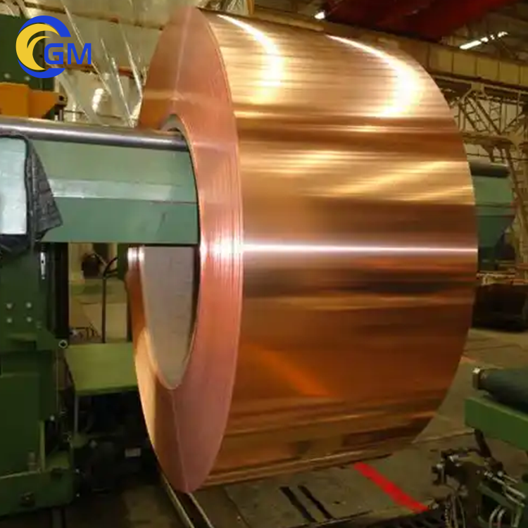 Customized Many Sizes Pure Copper Foil Copper Sheet Roll