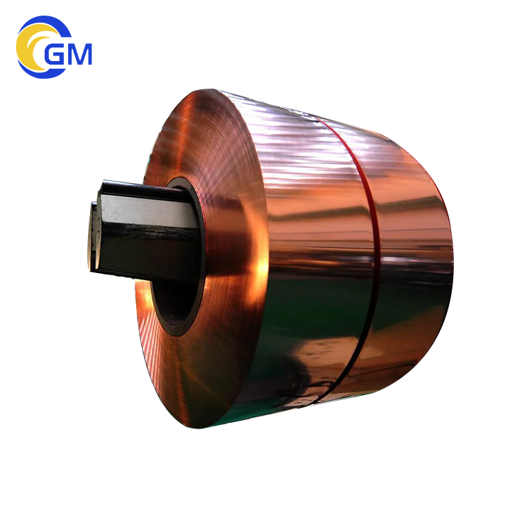 C1100 C1200 C1020 Copper Coil H65 H68 H70 Brass Strip Copper Coil Tape Copper Sheets