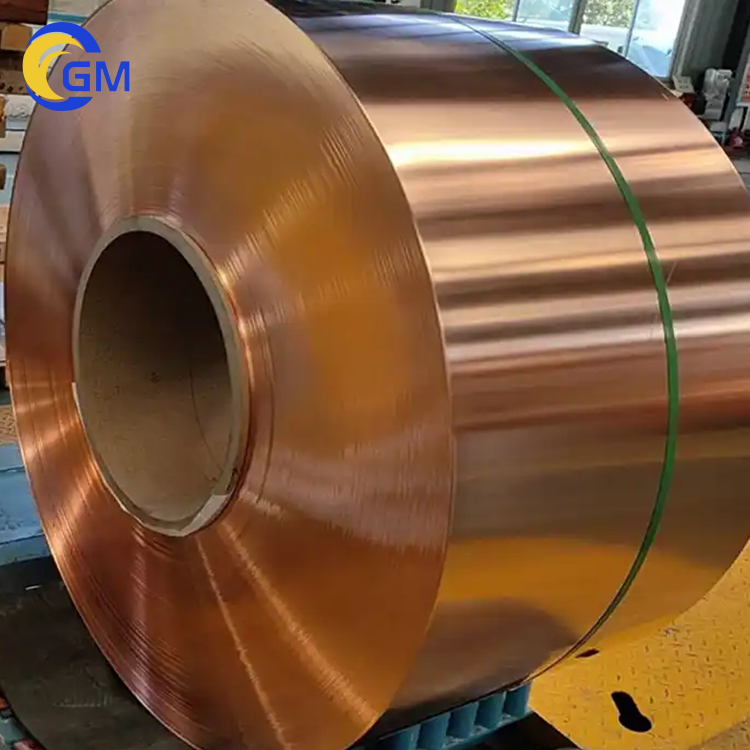 C1100 C1200 C1020 Copper Coil H65 H68 H70 Brass Strip Copper Coil Tape Copper Sheets