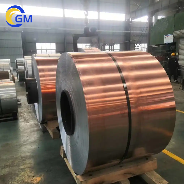 Copper Coil Strip High Conductivity Red Copper Sheets Varieties Include C10200 C11000 C12000 C70600