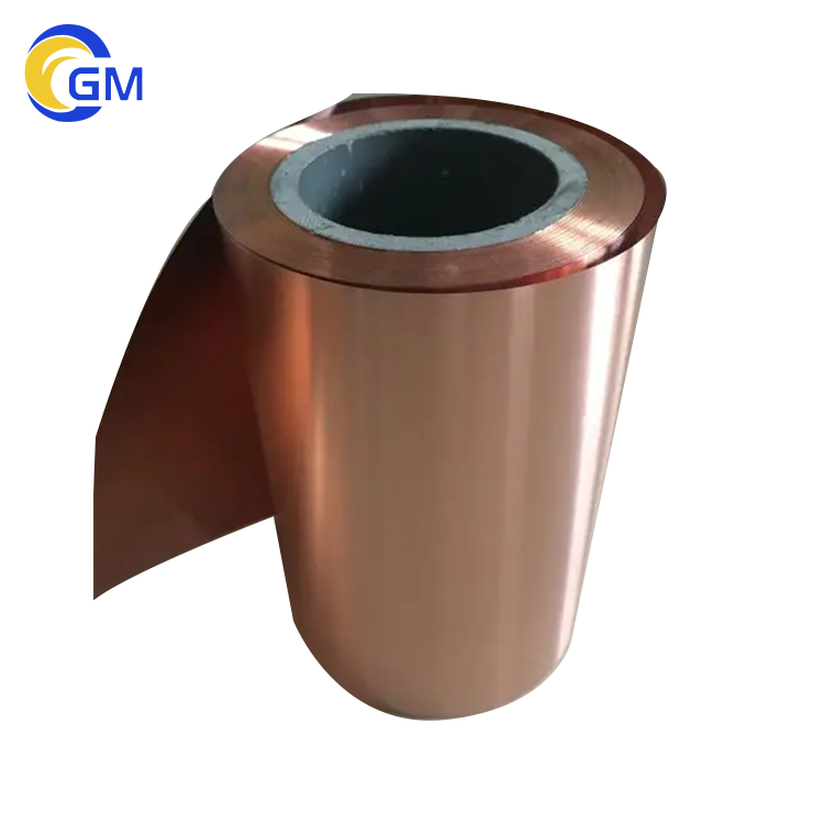 Customized Red Copper Coil Strip Roll Bright Copper 