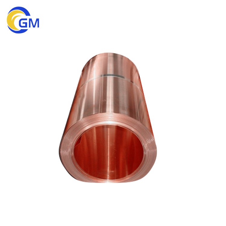 Customized Red Copper Coil Strip Roll Bright Copper 