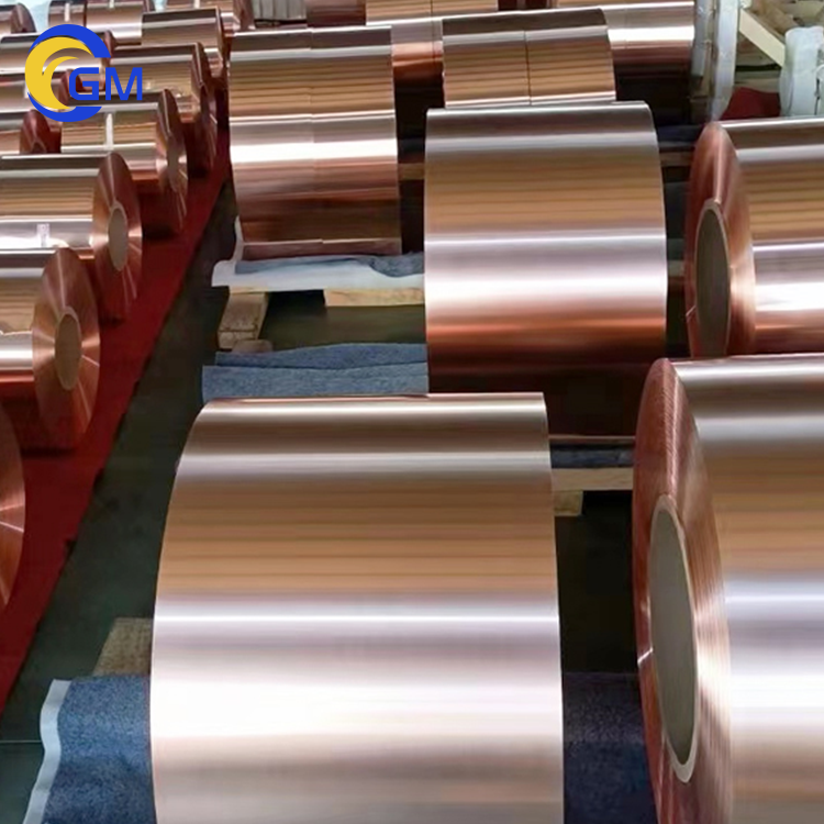 C10100 C10300 C24000 C23000 C11000 Copper Strip Coil Copper Foil Copper Roll