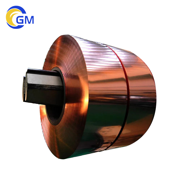 Copper Coil Roll Red Copper Strip with Cutting Processing Service