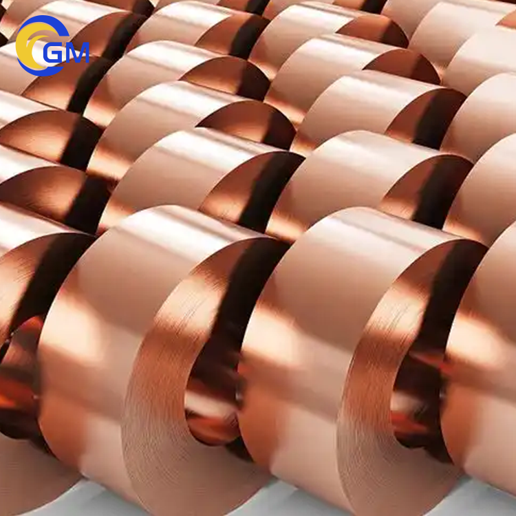 Copper Coil Roll Red Copper Strip with Cutting Processing Service