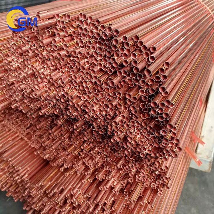 High-Grade Seamless Copper Pipe Thick-Walled Tube High-Pressure Resistant Grades C12200 C11000