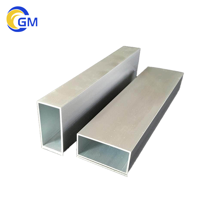 6061/6063 Aluminum Alloy Rectangular square Tube Aluminum Custom Hollow square Tube