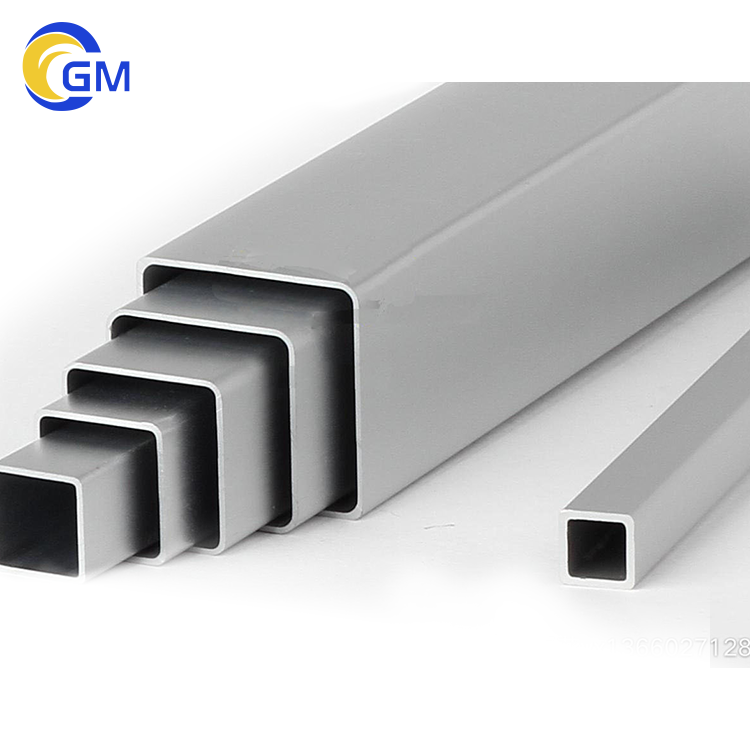 6061/6063 Aluminum Alloy Rectangular square Tube Aluminum Custom Hollow square Tube